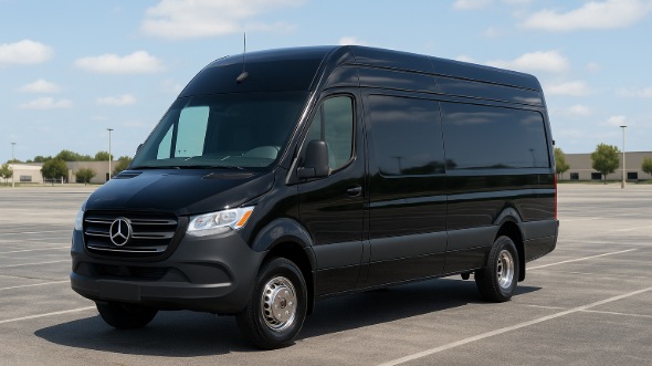 Exterior of Charter Bus Company Surprise's 18 Passenger Minibus in Surprise