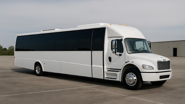 Exterior of Charter Bus Company Avondale's 20 Passenger Party Bus in Avondale