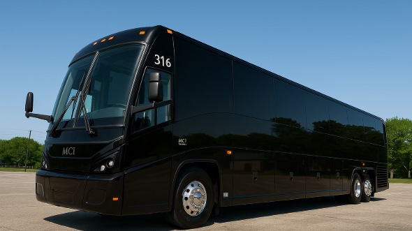 Exterior of Charter Bus Company Tempe's 40 Passenger Party Bus in Tempe
