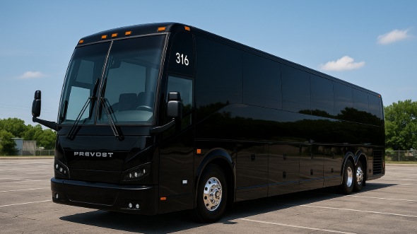 Exterior of Charter Bus Company Surprise's 44 Passenger Charter Bus in Surprise