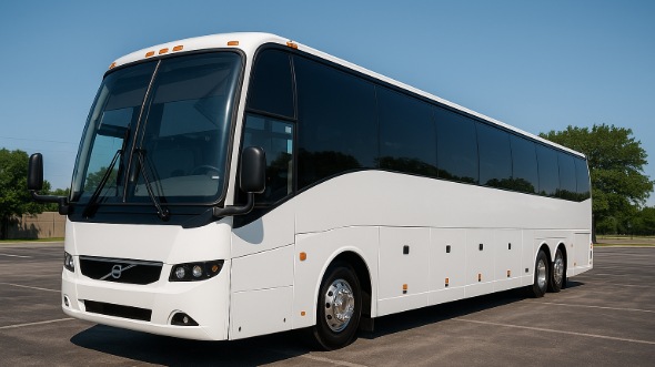 Exterior of Charter Bus Company Surprise's 48 Passenger Charter Bus in Surprise