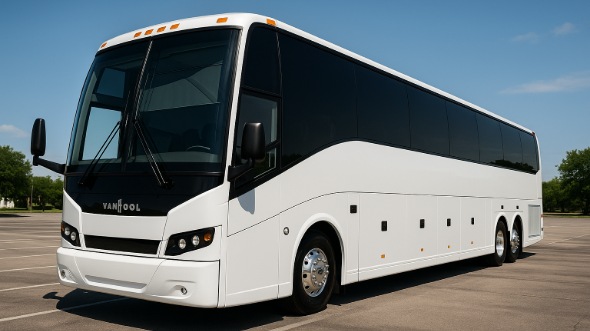 Exterior of Charter Bus Company Buckeye's 50 Passenger Party Bus in Buckeye