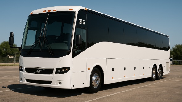Exterior of Charter Bus Company Mesa's 50 Passenger Party Bus in Mesa