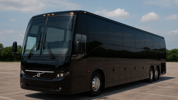Exterior of Charter Bus Company Surprise's 54 Passenger Charter Bus in Surprise