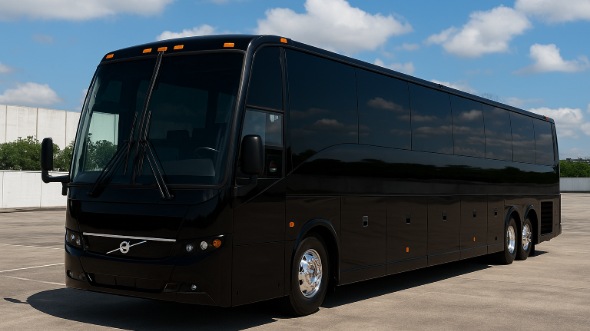 Exterior of Charter Bus Company Surprise's 55 Passenger Charter Bus in Surprise