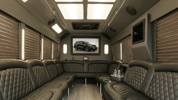 surprise 20 passenger party bus rental